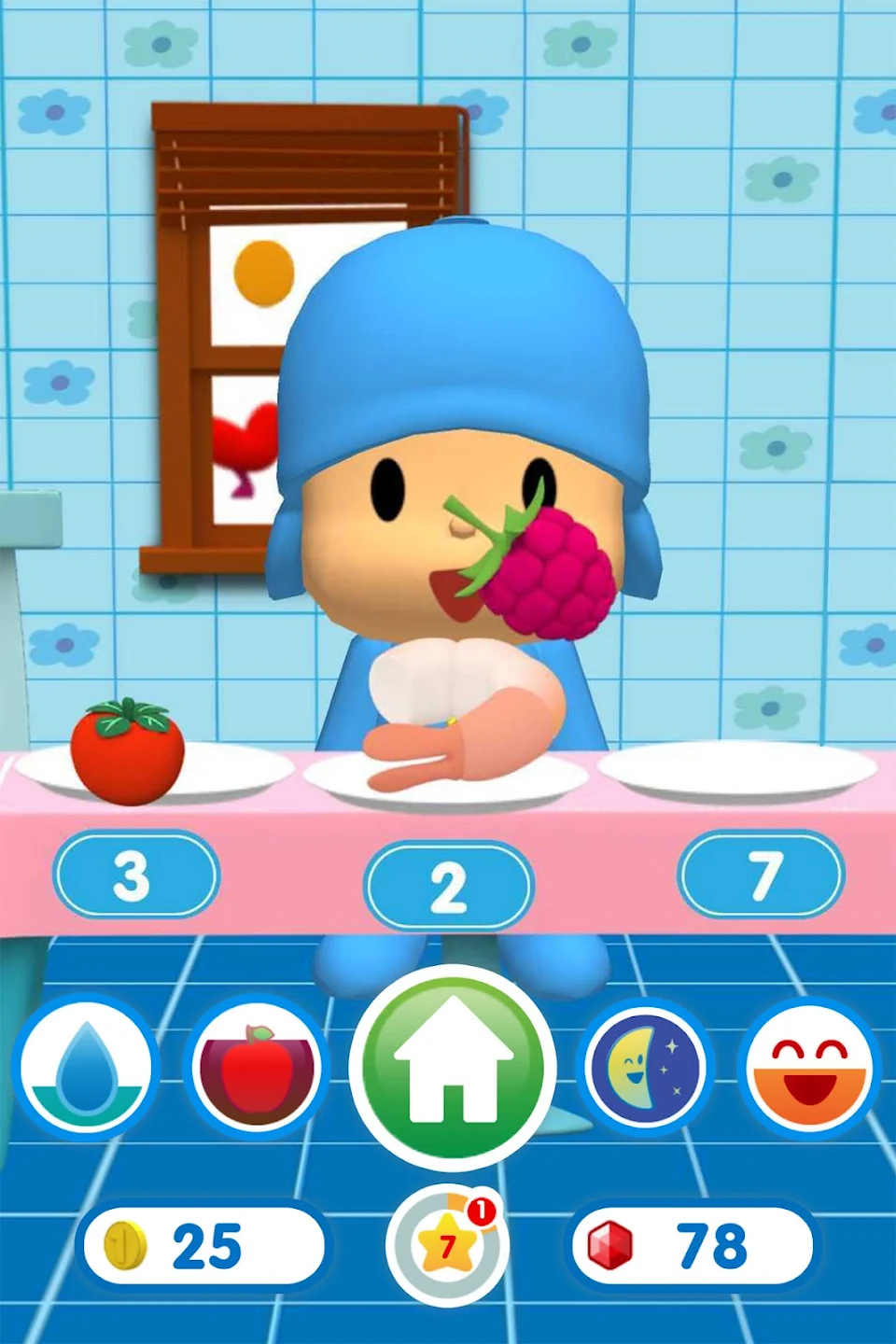 Talking Pocoyo 2 animation-driven interaction